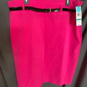 Hot Pink Pencil Skirt
